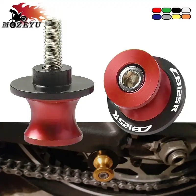For Honda Cb125r Cb 125r Cb125r Abs 18 19 Motorcycle Accessories Cnc Aluminum 6 8 10mm Swingarm Spools Slider Stands Screw Falling Protection Aliexpress