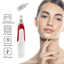 Микро-ручка для штемпеля с байонетным наконечником, профессиональный электрический Dr. Pen коллагеновый инструмент для подтяжки кожи