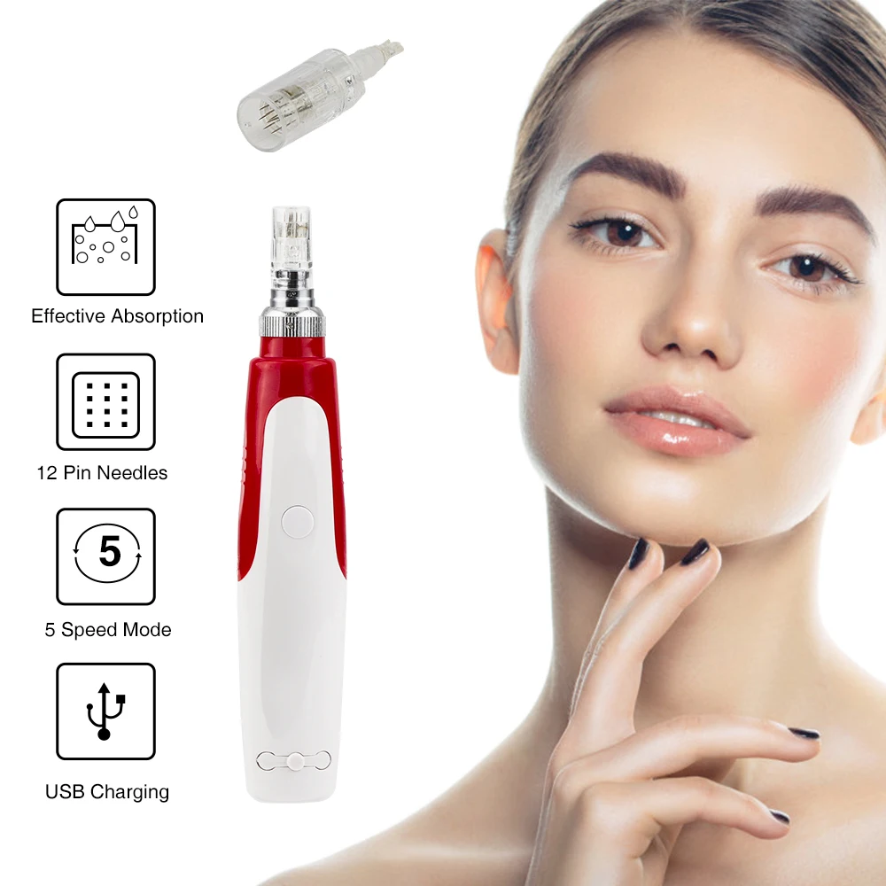 Micro Needling Pen Bayonet Derma штамп наконечники картриджей профессиональный электрический