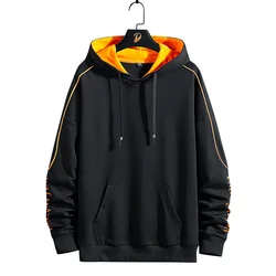 Suéter con capucha para hombre, abrigo ancho de marca, tendencia de ocio, primavera y otoño, nuevo estilo, talla grande, otoño e invierno, 2021