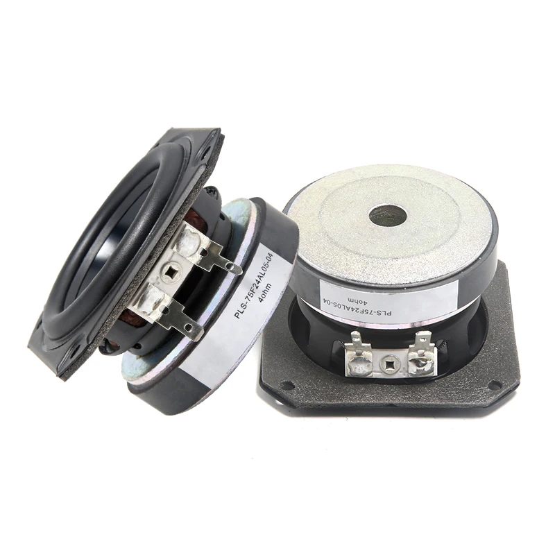 Alto-falante Cheio de 40w com Entradas Alto-falante de Canal Central de 4ohm e 84 mm Alto-falante Afiado de Meio de Baixo para Veículos sem Queimador Áudio do Carro Faça Você Mesmo Peças