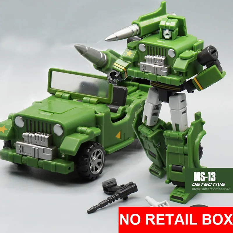 MS-13 Foam Box MFT трансформация гончая MS13 MS-13 MS13A MS-13A Mech Pioneer серии модель бронированного автомобиля фигурка робота игрушки - Цвет: MS-13 Foam Box