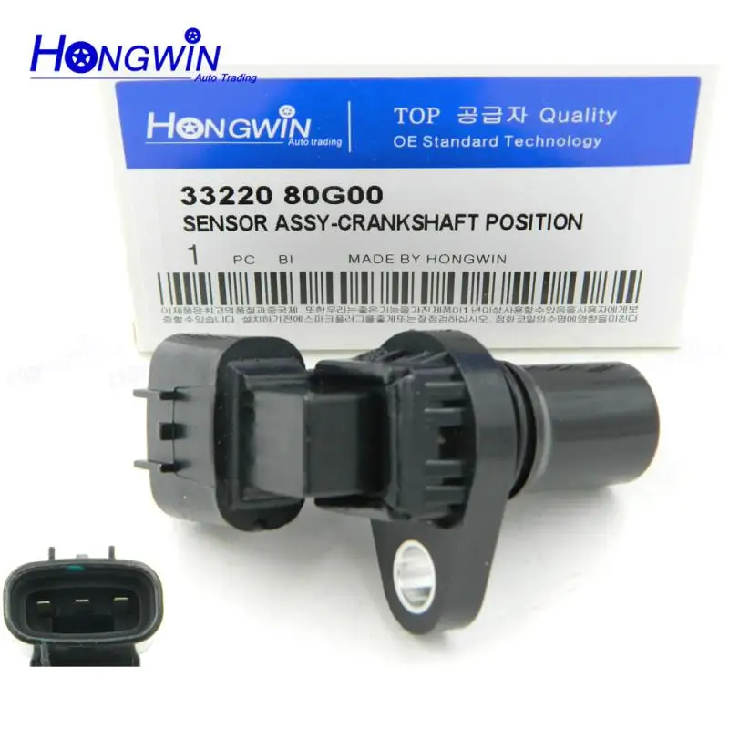 Подлинный №: 33220 80G00 Датчик положения коленчатого вала для Subaru Justy III Suzuki Ignis Jimny Liana