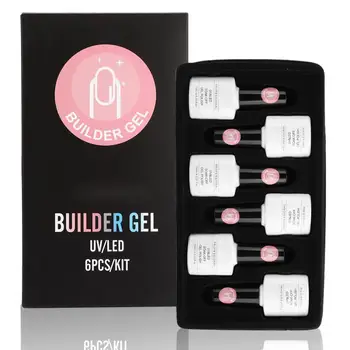 

For Nails ROSALIND Nail Polish Fast Nail Extension Glue Manicure UV Poly Gel Kit Set Nail Art