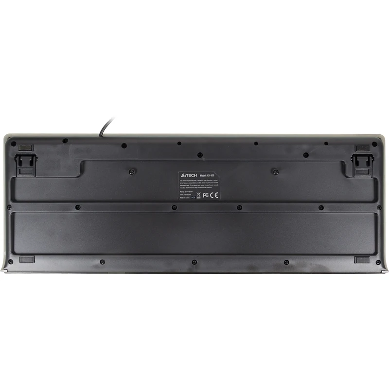 Клавиатура A4 KD-800 черный USB slim Multimedia