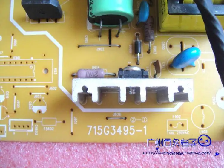 190S1 прижимная пластина MWS1190T силовая плата источника питания доска 715G3495-1