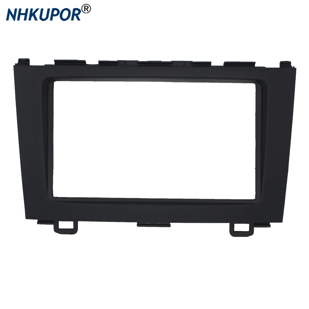 

2 Din Audio Fascia For HONDA CRV CR-V 2007-2012 Auto Stereo Refit Panel Dash Mount Install Trim Frame Kit Bezel