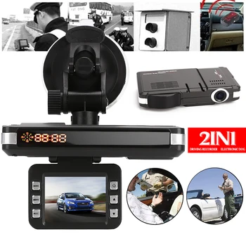 

Car Speed Laser Car DVR Rocorder Durable Car Camera Radar G-Sensor 360 Drgrees 720P 2 in 1