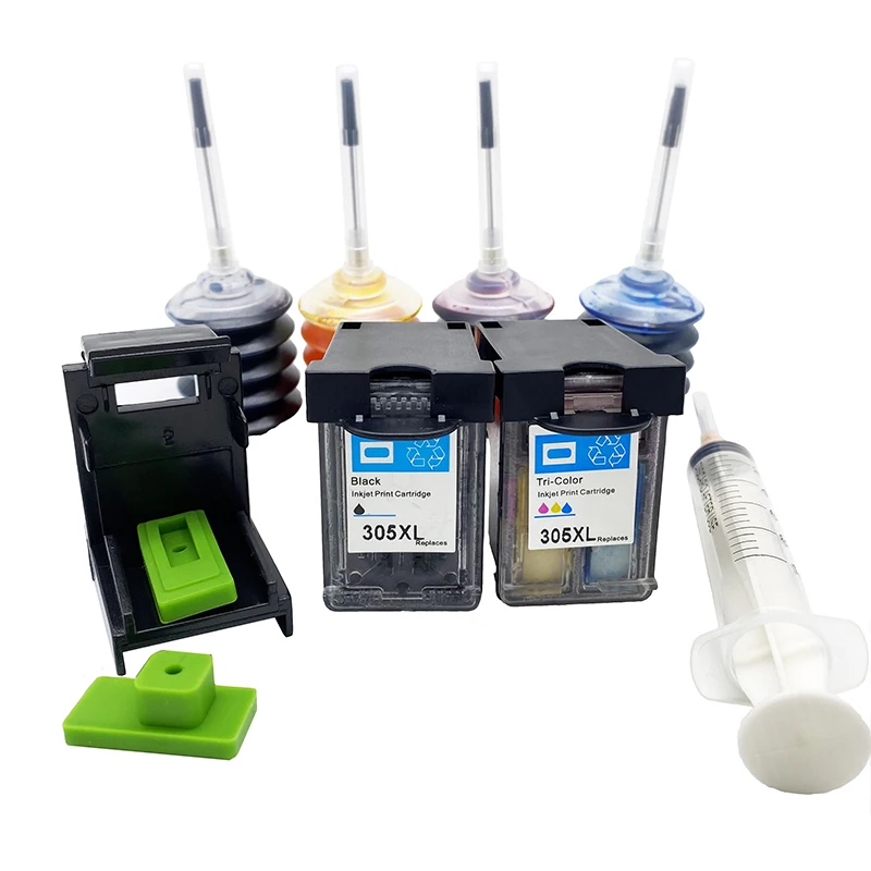 Vilaxh 305 Xl Cartuccia D'Inchiostro Per Hp305 Xl Per Deskjet 2710 2720 2722 4100 4130 4120 Envy 6032 6020 6022 6430 6420 Stampante
