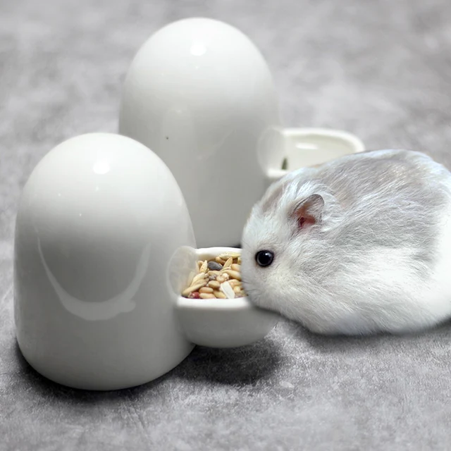 Portable Ceramic Bird Cage Water Dispenser Feeder Pet Bird Feeder Feeding Bowl Hamster Hedgehog Feeders Drinkers