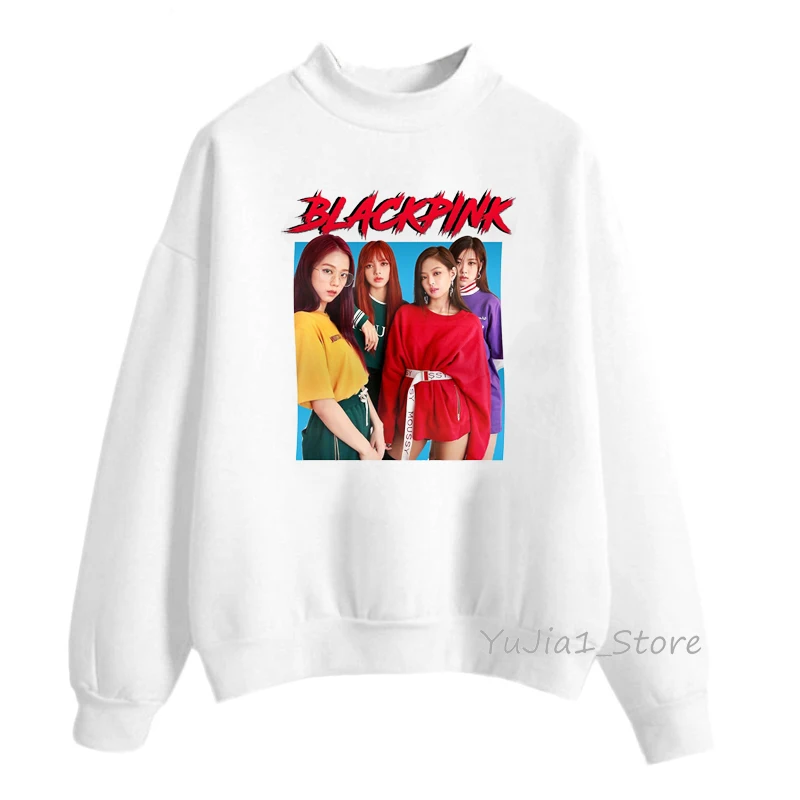 

Korean Clothes Kpop BLACKPINK KILL THE LOVE Album Sweatshirt Women Pullover Sudadera Mujer Sweat Femme Tracksuit Pullover