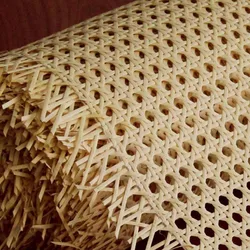 Toile en rotin naturel indonésien véritable, 20 60cm, décoration murale de maison, meubles, chaise, Table, réparation, matériel de tissage 