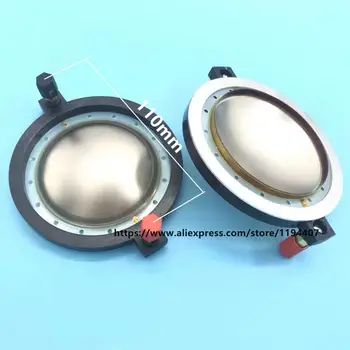 

2pcs Replacement Diaphragm For B&C DE900, DE900TN, Others, 8 Ohm, D-BCMMD920TN-8 PURE Aluminum Flat wire