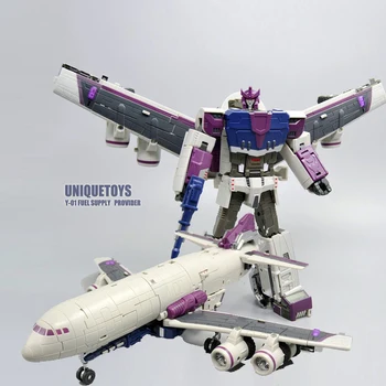 

Unique Toys UT Y-01 Y01 Transformation Octane Triple Changers G1 Fuel Supply Provider Action Figure Robot Toys