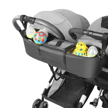 

Baby Twins Stroller Bags Large Capacity Diaper Bags Outdoor Travel Hanging Carriage Mommy Bag Infant Care Organizer Crib bags