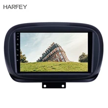Harfey " Автомобильный мультимедийный плеер для- Fiat 500X Android 8,1 HD сенсорный экран GPS навигация автомобильное радио Поддержка SWC Carplay