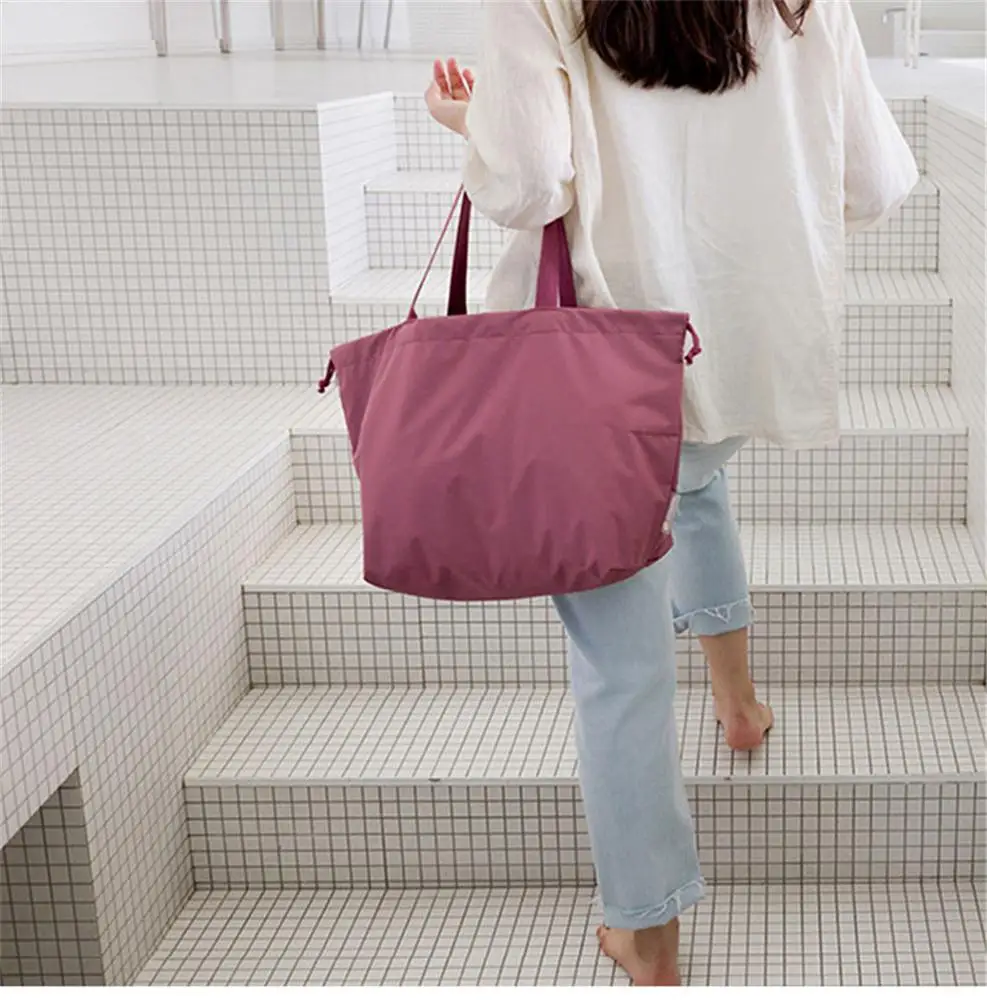 

Nylon fashion Organizer Swimsuit Wash Gargle storage Pool Bags Swimming Gym Bag Waterproof Handbags Drawstring Bag