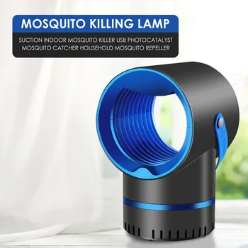 

Household Photocatalyst Electric Mosquito Insect Killer Lamp Fly Bug Repellent Anti Insect Killer Bug Trap UV Light Lamp