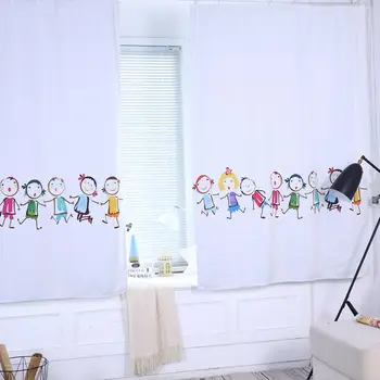 

Lovely Children Printing Shading Curtain for Home Decor,