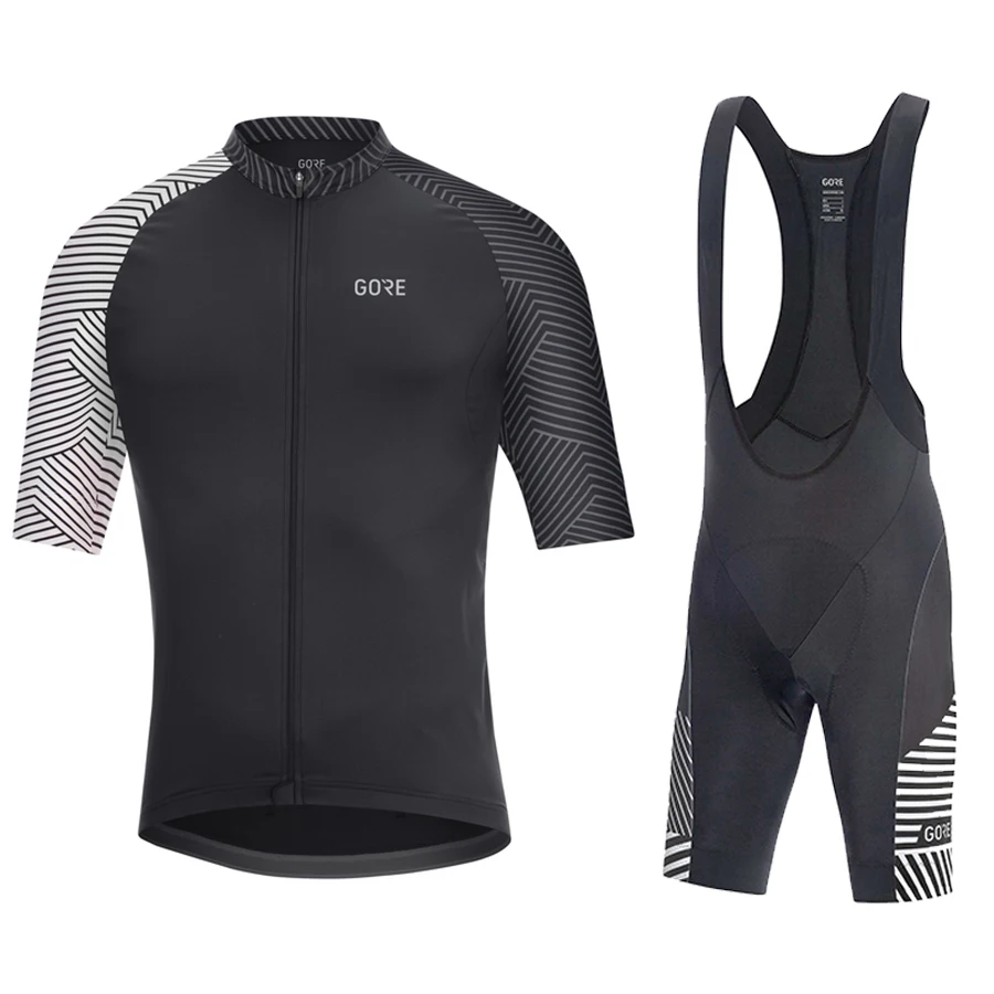

Gore new Men's Short Sleeve Cycling Jersey Bike Shirt Mtb Uniform Clothing Bike Wear Clothes Maillot Ropa Ciclismo Cycling Sets