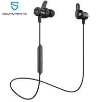 SoundPEATS magnetyczny bas bezprzewodowe słuchawki douszne Bluetooth Sport IPX6 wodoodporne słuchawki z mikrofonem do iPhone Q30 HD