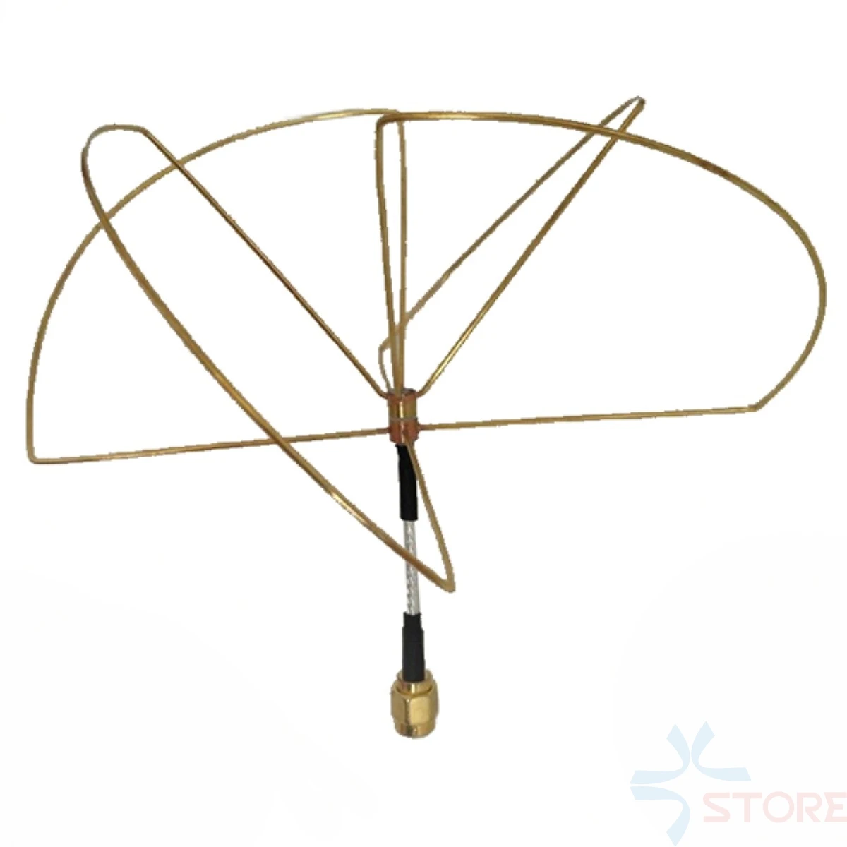 1.2G 1.2GHz Clover Leaf Antenna Circular Polarized SMA male for 1.2Ghz 1.3Ghz Video Transmitter Receiver LawMate Partom