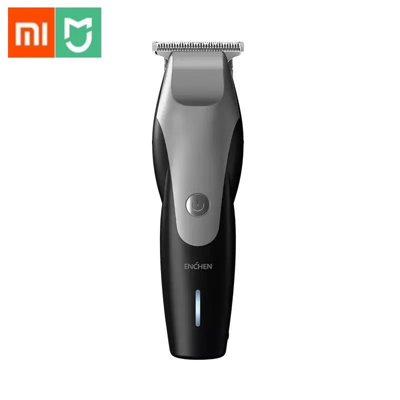 Xiaomi Mijia ENCHEN Колибри Зарядное устройство USB машинка для стрижки волос 10 Вт 110-220 В машинка для стрижки волос с 3 расческа для волос для мужчин - Цвет: Черный