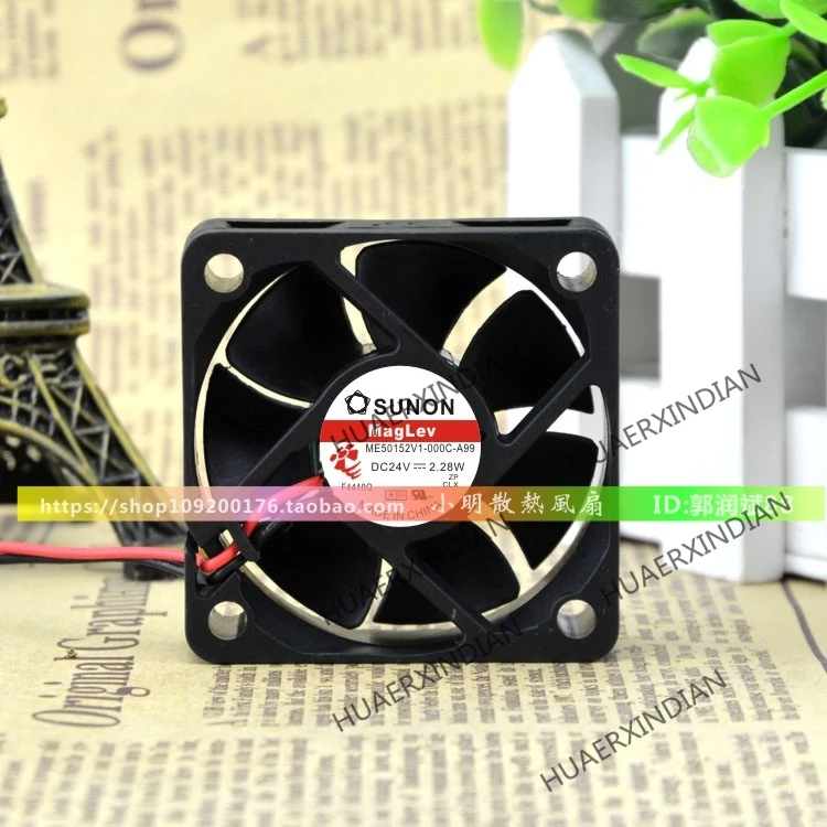 

Original NEW ME50152V1-000C-A99 5015 24V 2.28W 5CM Motor protection cooling Fan