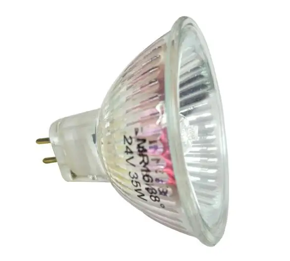 10 шт./лот галогенная лампа MR16 24v 35w 50w