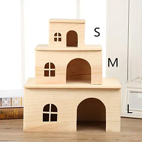 Hörcsög Faház Kis Állatok Rejtekhely Patkány Egerek Gerbil Egér Nyúl Ketrec Play Kunyhó - Image 5