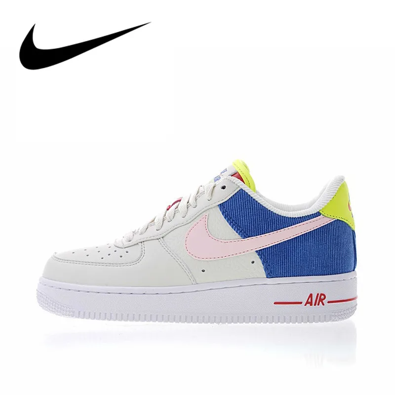 

Original Nike Air Force 1 Men's Skateboard Shoes Comfortable Low Top Wear Resistant Lace-up Durable Outdoor Sneakers AQ4139-101