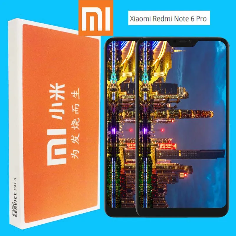 

10-Touch Tested Original Quality LCD+Frame For Xiaomi Redmi Note 6 Pro LCD Display Screen Replacement For Redmi Note 6 Pro LCD