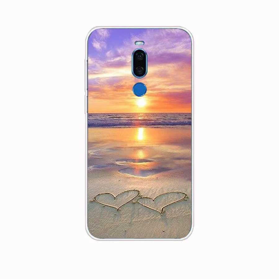 For Meizu X8 Case Silicon Soft TPU Phone Cover for Meizu X 8 MeizuX8 Coque Bumper full 360 Protective fundas cute cat dog 3 meizu phone case with stones craft Cases For Meizu