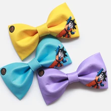 Мужские галстуки-бабочки в виде Драконий жемчуг, хлопковые цветные галстуки-бабочки в виде короля обезьяны из мультфильма, свадебные галстуки-бабочки для жениха, Рождественский галстук-бабочка, забавный мужской подарок для мальчиков