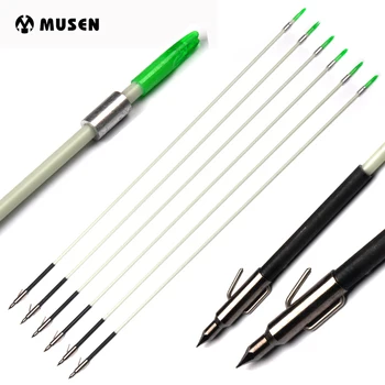 

Fishing Arrow 33 Inches Diameter 6mm Arrow Shoot Fish Fit for Recurve Compound Bow Archery Hunting Shooting