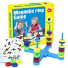 Kid Puzzle Board Game Toy Color Cognitive Science Learning Magnetic Ring Interactive Party Games Education Toy Gift For Children 1