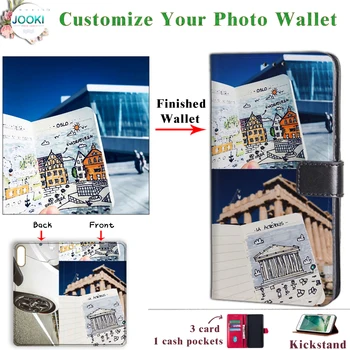 

Vivo V9 case wallet Leather Flip Cover for Vivo V9 Personalized Photo Leather Wallet For Vivo V9