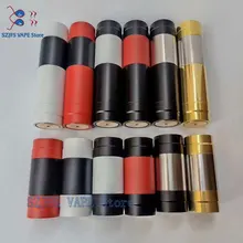 Novo elthunder mod com gota rda pring botão mod mecânico 510 thread 18650 18350 bateria 24mm vaporizador mecânico vape apoca