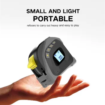 

40m Handheld Digital Laser Tape Measure Infrared High Precision Woodworking Volume Pythagorean Tape Measure