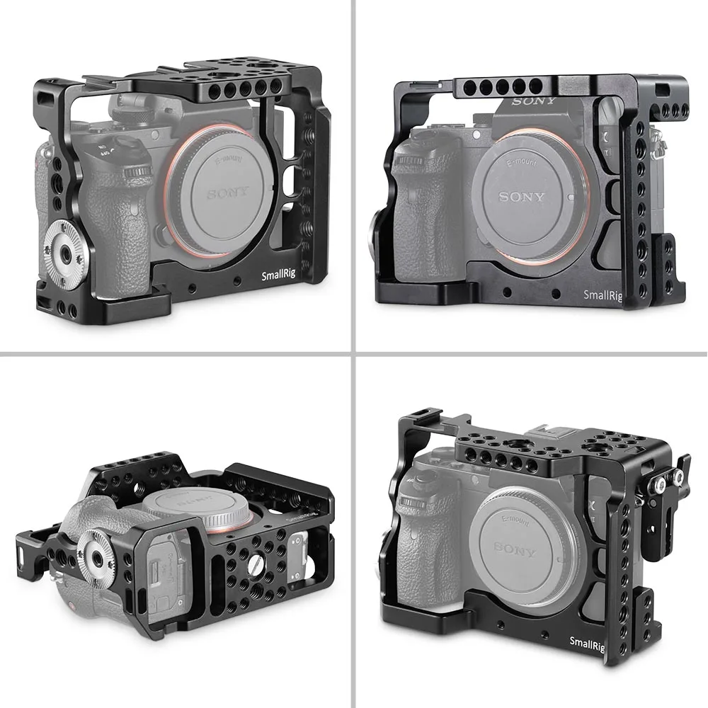  SmallRig A7m2 Camera Cage Rig for Sony a7II / a7RII / a7SII With ARRI rosette Mount and Cold Shoe M