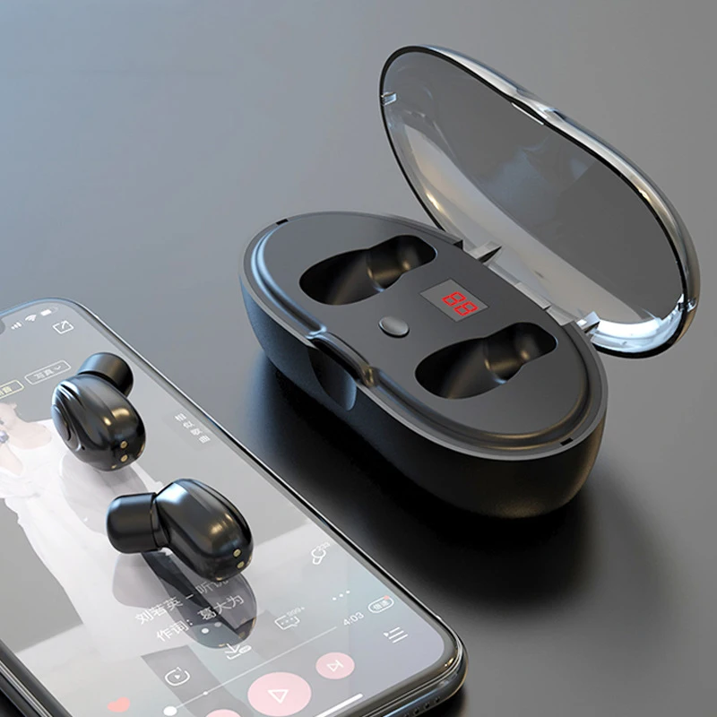 Стиль, модель W23TWS, Bluetooth наушники, беспроводной цифровой дисплей,, Phase 5,0, программа, высокое качество, наушники Sup