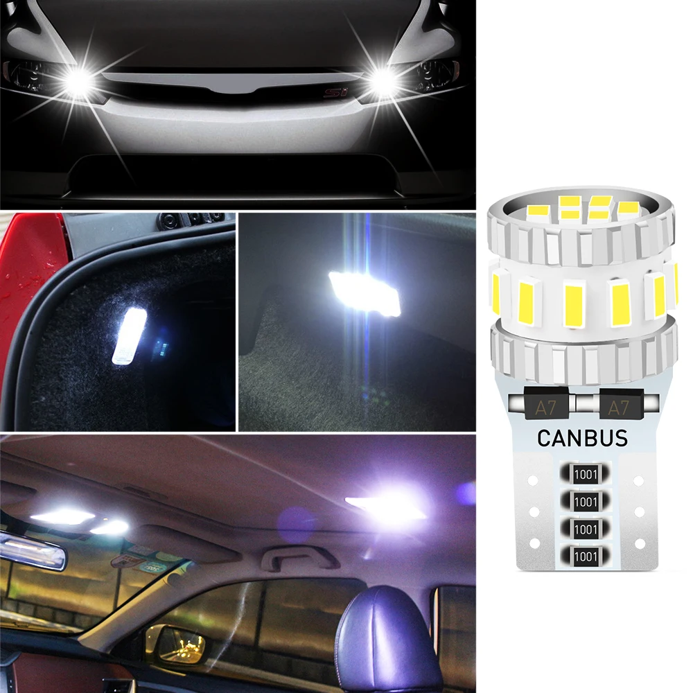 2x T10 LED Canbus W5W 168 192 светодиодные лампы для чтения автомобилей Mitsubishi ASX Evo V3 Lioncel Galant