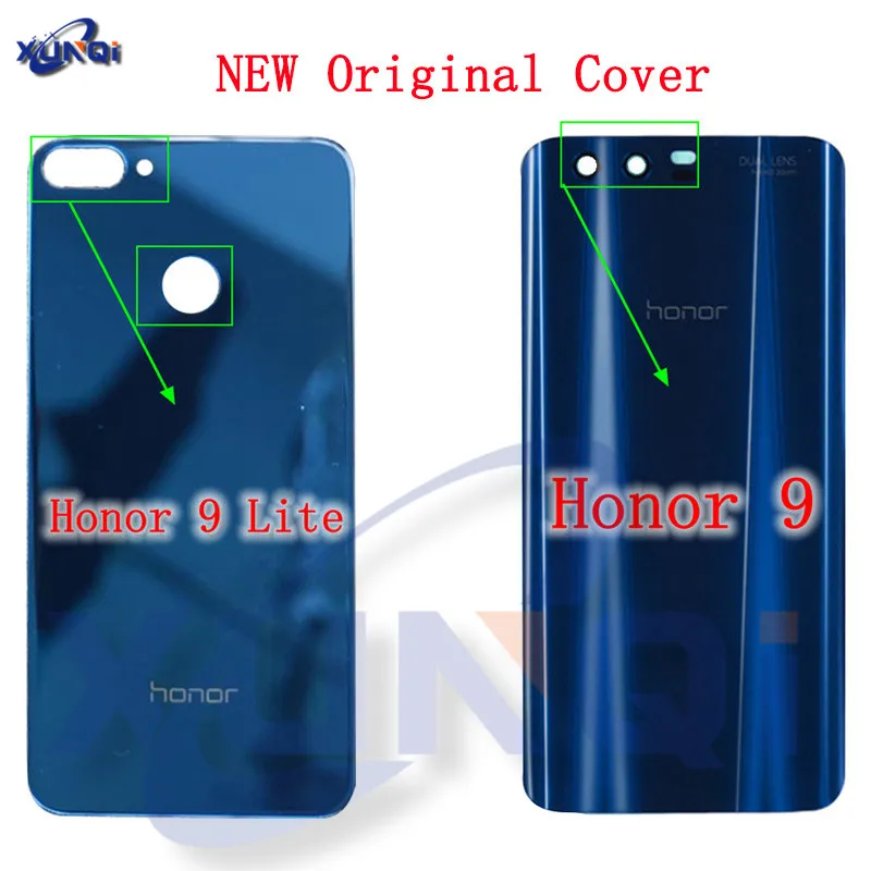 Оригинальная Крышка батарейного отсека Huawei honor 9 задняя крышка lite запасные части