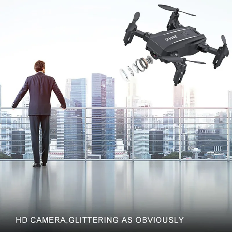 Mini Drone Children's Toys Halloween Christmas Children's Gifts Folding ABS 360 Dgree Roll Remote Control