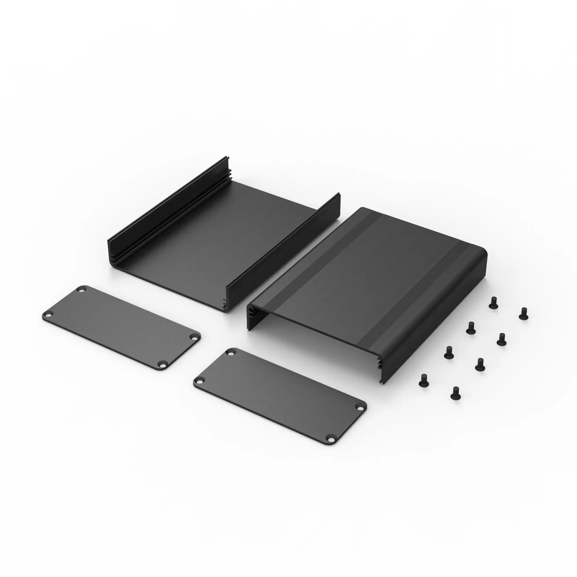 Алюминиевый металлический корпус для чехла H10 88W38H мм|enclosure case|enclosure metalenclosure aluminium |