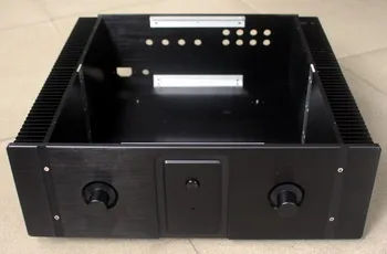 

WA20 All aluminum amplifier chassis / Preamplifier case / AMP Enclosure DIY box (440 *150*410mm)