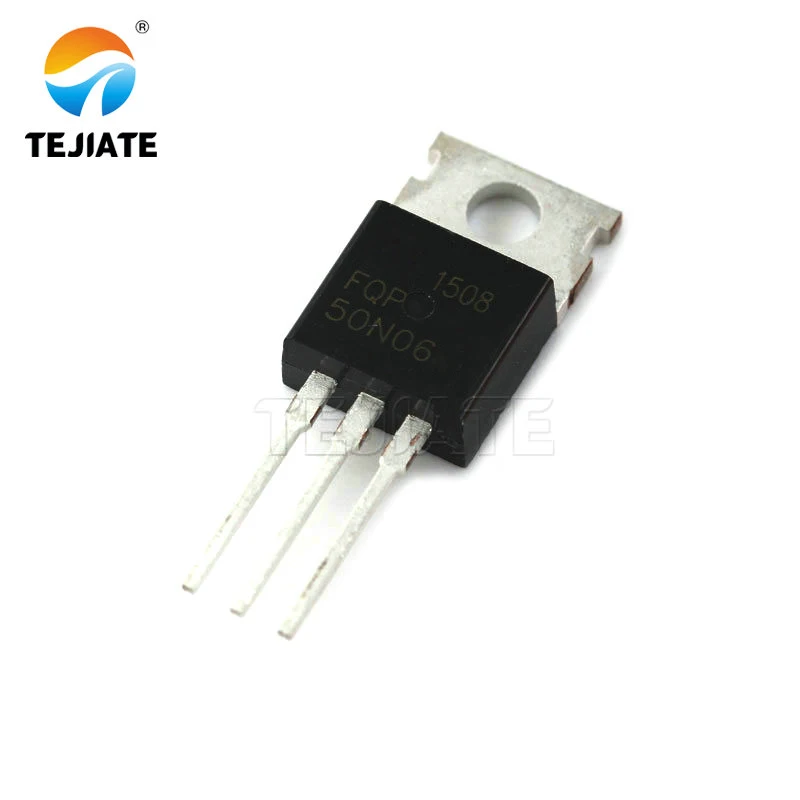 10Pcs-lot-FQP50N06-TO220-50N06-MOSFETl-FQP50N06 (1)