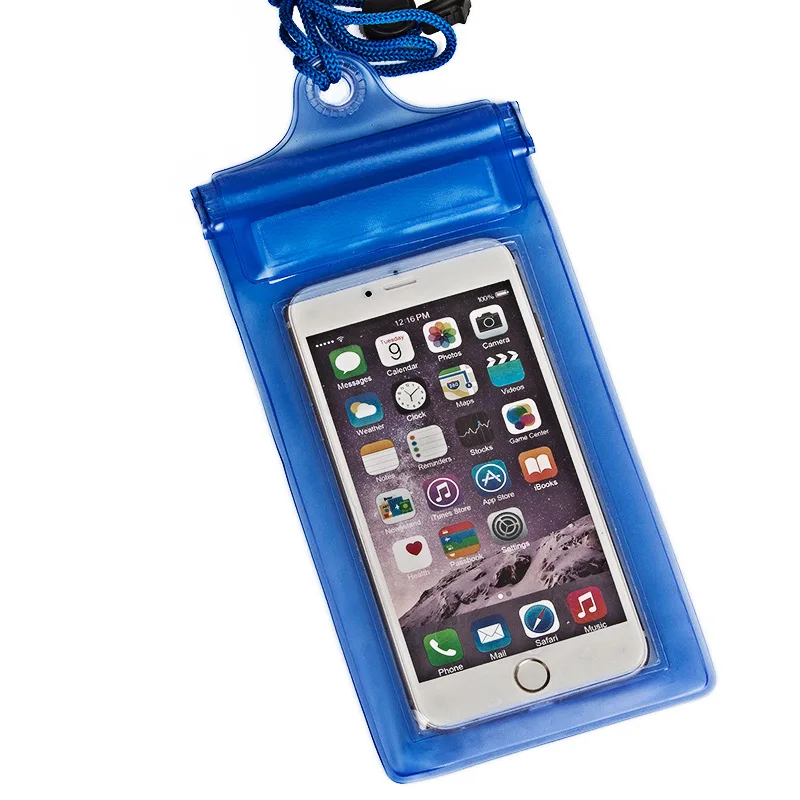 

Outdoor Sports Travel Diving Touch Screen Mobile Waterproof Case Big Screen Waterproof Cellphone Bag