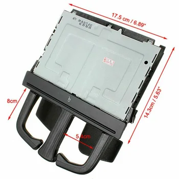 

Accessories Cup holder Front Dash Sliding For Golf Bora MK4 MKVA3 S3 A4 A6 Q5 Organizer Interior