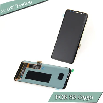 

Black For Samsung S8 LCD Replacement for SAMSUNG Galaxy S8 G950 G950F Display lcd Touch Screen Digitizer